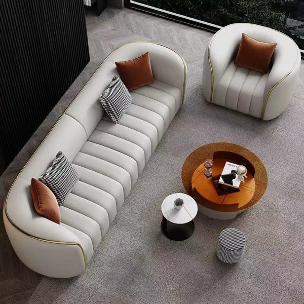 โซฟารุ่น Chopin Stainless Gold 260cm. - Image 9